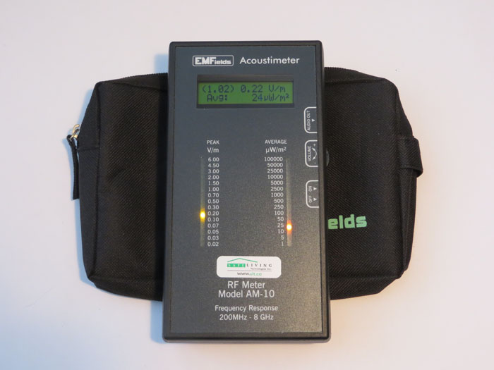 Acoustimeter AM-10 RF Meter Video